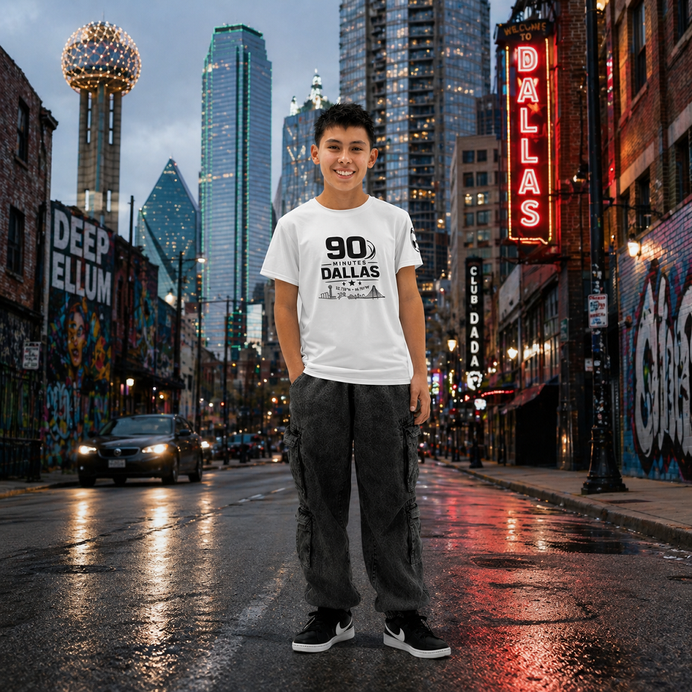 Dallas Matchday Spirit Youth Tee - Limited Drop