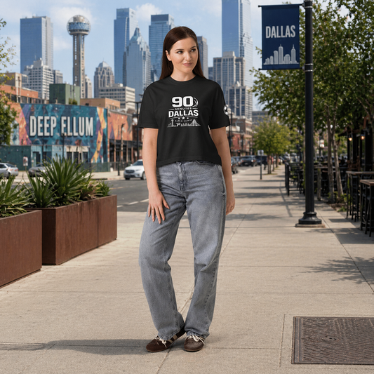 Dallas Game Day Women’s heavyweight boxy tee - Limited Drop