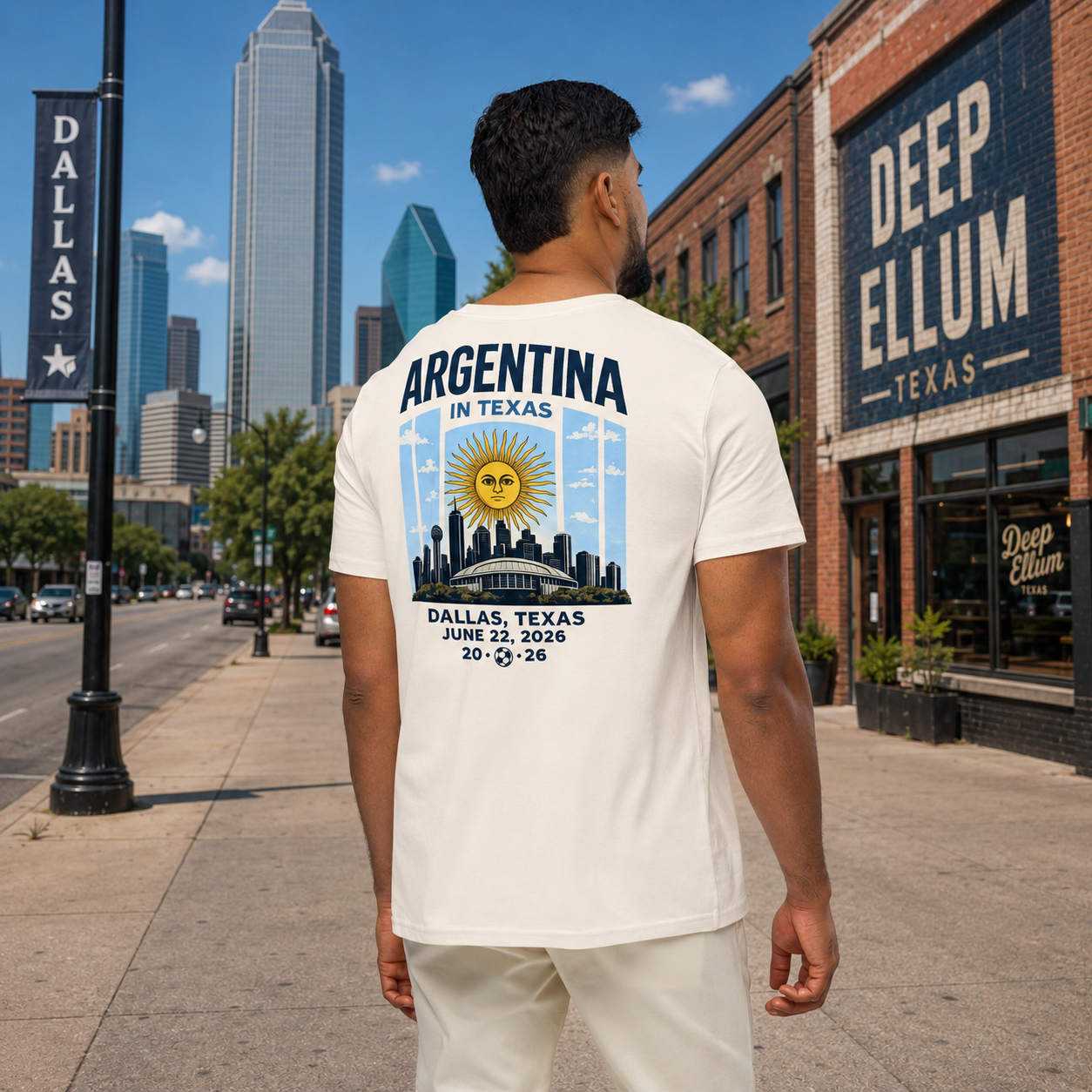 Dallas Matchday Spirit Unisex organic mid-light t-shirt
